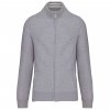 MEN'S FULL ZIP SWEAT JACKET Oxford Grey (Vyberte barvu Oxford šedá, Velikost L)