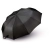 CLASSIC J HANDLE FOLDABLE UMBRELLA Black (Vyberte barvu černá, Velikost U)
