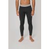 MEN’S SPORTS BASE LAYER LEGGINGS Black (Vyberte barvu černá, Velikost XS)