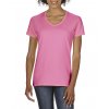 PREMIUM COTTON<SUP>®</SUP> LADIES' V-NECK T-SHIRT White (Vyberte barvu bílá, Velikost S)