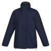WOMEN'S DEFENDER III WATERPROOF 3-IN-1 JACKET Black/Seal Grey (Vyberte barvu černá / tulenní šedá, Velikost 2XL)