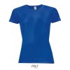 SOL'S SPORTY WOMEN - RAGLAN SLEEVED T-SHIRT Black (Vyberte barvu černá, Velikost XS)