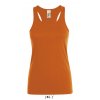 SOL'S JUSTIN WOMEN - RACERBACK TANK TOP Deep Black (Vyberte barvu hlubinná černá, Velikost XS)