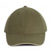 ORLANDO - 6 PANELS CAP Beige/White (Vyberte barvu béžová / bílá, Velikost U)
