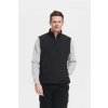 SOL'S RACE BW MEN - SOFTSHELL BODYWARMER Black (Vyberte barvu černá, Velikost S)