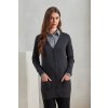 WOMEN'S LONG LENGTH KNITTED CARDIGAN Navy (Vyberte barvu námořnická modrá, Velikost XS)