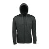 SOL'S SEVEN MEN - JACKET WITH LINED HOOD Black (Vyberte barvu černá, Velikost 2XL)