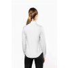 LADIES' LONG-SLEEVED COTTON POPLIN SHIRT Zinc (Vyberte barvu zinek šedá, Velikost S)