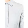 LADIES' LONG-SLEEVED COTTON POPLIN SHIRT Zinc (Vyberte barvu zinek šedá, Velikost S)