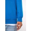 MEN'S CONTRAST HOODED SWEATSHIRT White/Fine Grey (Vyberte barvu bílá / jemně šedá, Velikost S)