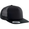 CLASSIC TRUCKER CAP - 5 PANELS Black/Black/Black (Vyberte barvu černá / černá / černá, Velikost U)