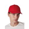 6 PANELS EASY-PRINT CAP Red (Vyberte barvu červená, Velikost U)