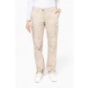 LADIES' LIGHTWEIGHT MULTIPOCKET TROUSERS Beige (Vyberte barvu béžová, Velikost 34)