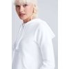 WOMEN'S CROPPED HOODIE Jet Black (Vyberte barvu tryskáčově černá, Velikost XS)