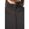 LADIES' FULL ZIP CARDIGAN Grey Melange (Vyberte barvu šedý melír, Velikost S)
