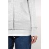 LADIES' FULL ZIP HOODED SWEATSHIRT Oxford Grey (Vyberte barvu Oxford šedá, Velikost XS)