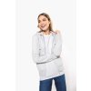 LADIES' FULL ZIP HOODED SWEATSHIRT Oxford Grey (Vyberte barvu Oxford šedá, Velikost XS)