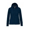 LADIES' FULL ZIP HOODED SWEATSHIRT Oxford Grey (Vyberte barvu Oxford šedá, Velikost XS)