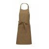 COTTON APRON WITH POCKET Beige (Vyberte barvu béžová, Velikost U)