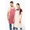 COTTON APRON WITH POCKET Beige (Vyberte barvu béžová, Velikost U)