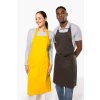 COTTON APRON WITH POCKET Beige (Vyberte barvu béžová, Velikost U)