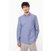 MEN'S LONG-SLEEVED OXFORD SHIRT White (Vyberte barvu bílá, Velikost S)