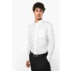 MEN’S LONG-SLEEVED NON-IRON SHIRT White (Vyberte barvu bílá, Velikost S)