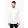 MEN’S LONG-SLEEVED NON-IRON SHIRT White (Vyberte barvu bílá, Velikost S)