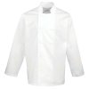 LONG SLEEVE CHEF’S JACKET Black (Vyberte barvu černá, Velikost XS)