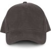 5 PANELS ORGANIC COTTON CAP Black (Vyberte barvu černá, Velikost U)