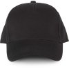 5 PANELS ORGANIC COTTON CAP Black (Vyberte barvu černá, Velikost U)
