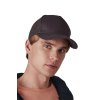 5 PANELS ORGANIC COTTON CAP Black (Vyberte barvu černá, Velikost U)