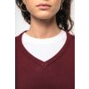 LADIES' V-NECK JUMPER Black (Vyberte barvu černá, Velikost 3XL)