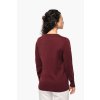 LADIES' V-NECK JUMPER Black (Vyberte barvu černá, Velikost 3XL)