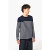 MEN'S SAILOR JUMPER Striped Navy/Off White (Vyberte barvu pruhovaná námořnická modrá / off bílá, Velikost S)
