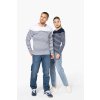 MEN’S LONG-SLEEVED BRETON STRIPE TOP Striped White/Navy (Vyberte barvu pruhovaná bílá / námořnická modrá, Velikost S)