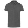MEN'S SHORT SLEEVED JERSEY POLO SHIRT Black (Vyberte barvu černá, Velikost S)
