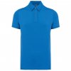MEN'S SHORT SLEEVED JERSEY POLO SHIRT Black (Vyberte barvu černá, Velikost S)