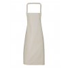 100% ORGANIC COTTON BIB APRON Black (Vyberte barvu černá, Velikost U)