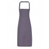 100% ORGANIC COTTON BIB APRON Black (Vyberte barvu černá, Velikost U)