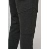 MEN'S TROUSERS Deep Grey Heather (Vyberte barvu hlubinná šedá žíhaná, Velikost S)