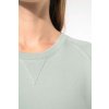 LADIES’ ORGANIC COTTON CREW NECK RAGLAN SLEEVE SWEATSHIRT Black (Vyberte barvu černá, Velikost M)