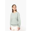 LADIES’ ORGANIC COTTON CREW NECK RAGLAN SLEEVE SWEATSHIRT Black (Vyberte barvu černá, Velikost M)