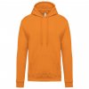 MEN’S HOODED SWEATSHIRT Black (Vyberte barvu černá, Velikost M)