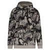 MEN’S HOODED SWEATSHIRT Black (Vyberte barvu černá, Velikost M)