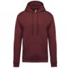 MEN’S HOODED SWEATSHIRT Black (Vyberte barvu černá, Velikost M)