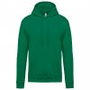 MEN’S HOODED SWEATSHIRT Black (Vyberte barvu černá, Velikost M)