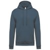 MEN’S HOODED SWEATSHIRT Black (Vyberte barvu černá, Velikost M)