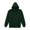 HEAVY BLEND™ ADULT FULL ZIP HOODED SWEATSHIRT Ash (Vyberte barvu popelová šedá, Velikost 2XL)