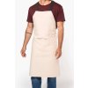 ORGANIC COTTON APRON Black (Vyberte barvu černá, Velikost U)